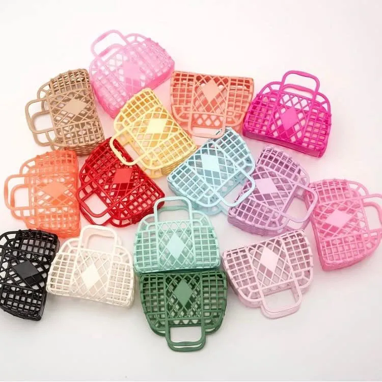 MINI Retro Basket Jelly Bag - Mint