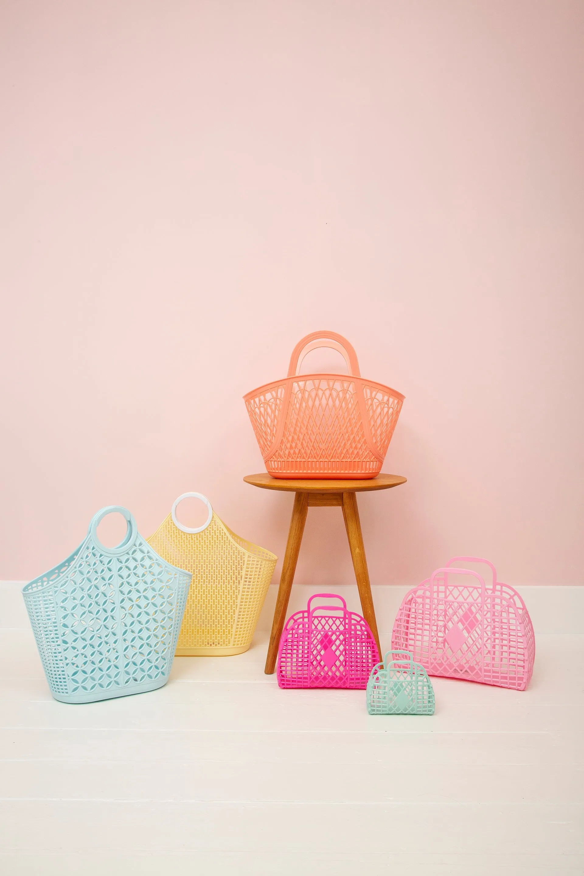 MINI Retro Basket Jelly Bag - Mint
