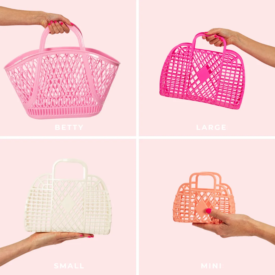 MINI Retro Basket Jelly Bag - Mint