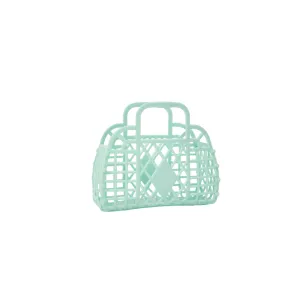 MINI Retro Basket Jelly Bag - Mint