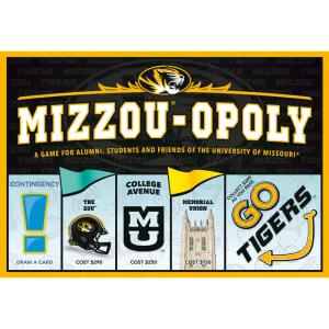 Mizzou-Opoly University of Missouri Board Game, Ages 8 
