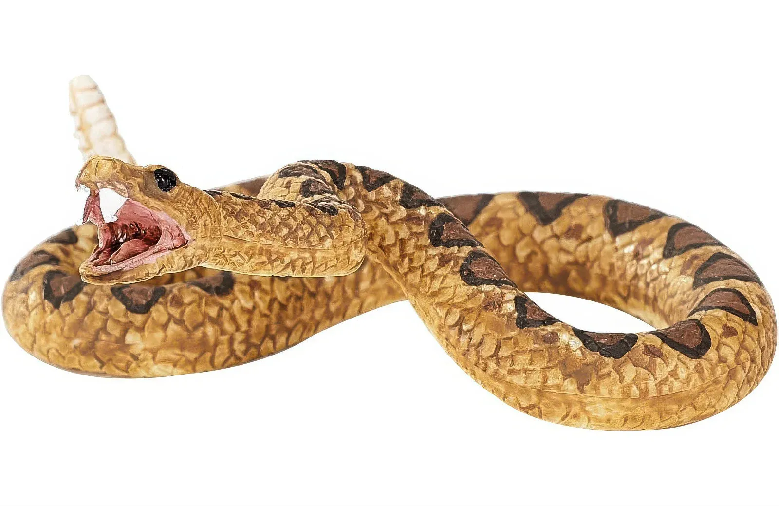 Mojo 387268 Wildlife Rattlesnake Figure