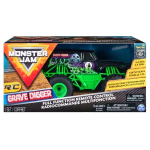 Monster Jam 1:24 Full Function Remote Control Grave Digger