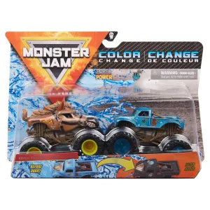 Monster Jam 1:64 2 Pack Horse Power & W