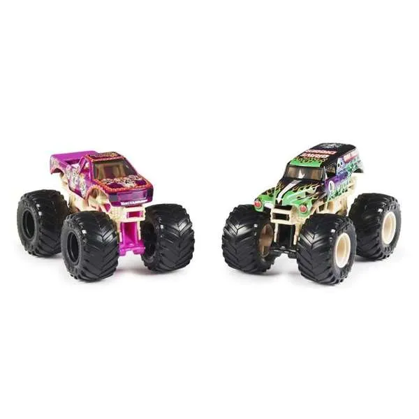 Monster Jam 1:64 2 Pack Series 19 Grave Digger Vs Calavera