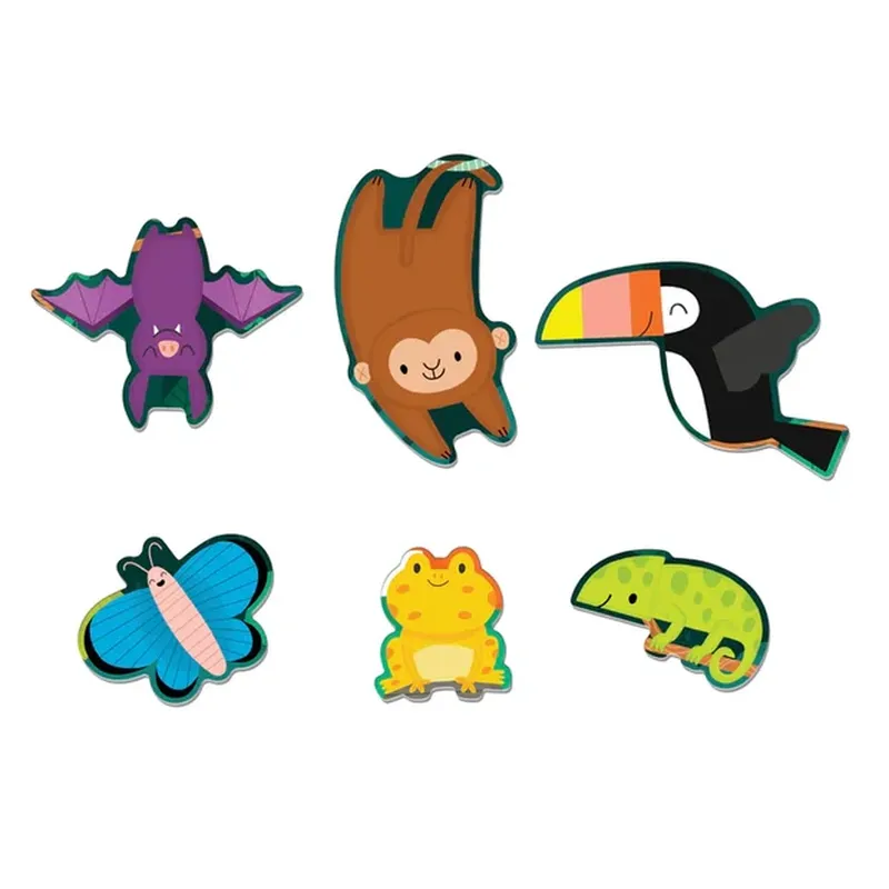 Mud Puppy 25 Piece Floor Puzzle Rainforest