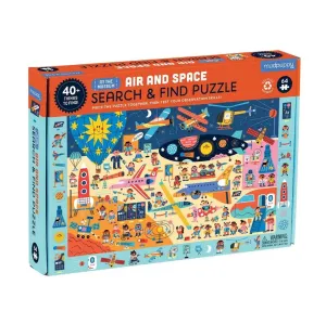 Mud Puppy 64 Piece SeaRCh & Find Puzzle At The Museum Air And Space
