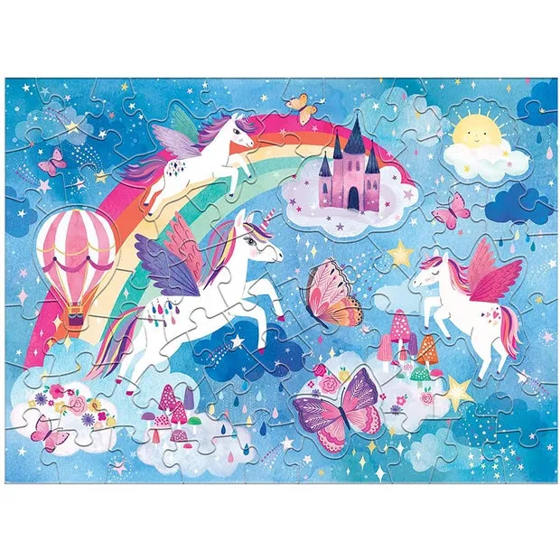 Mud Puppy Scratch & Sniff 60 Piece Puzzle Unicorn Dreams