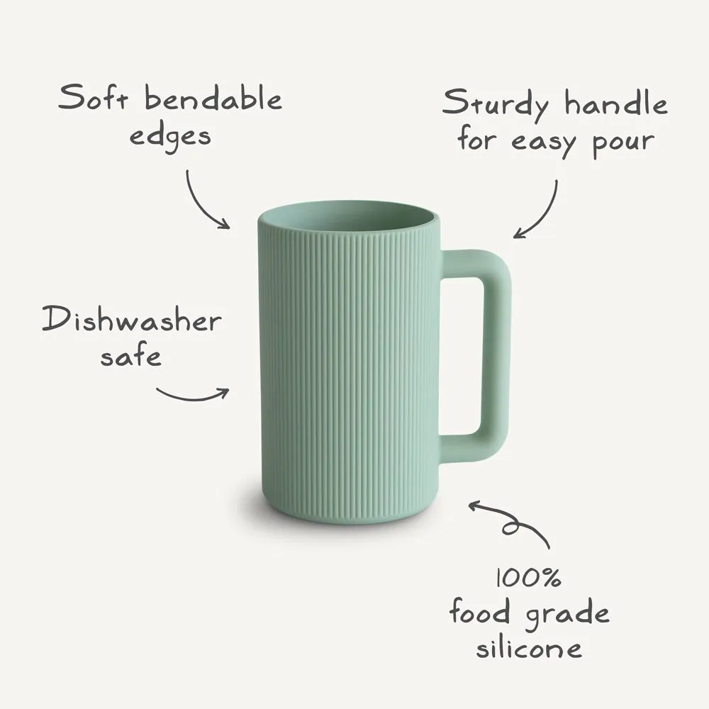 Mushie Bath Rinse Cups | Cambridge Blue