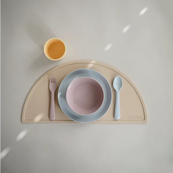 Mushie Dinnerware | Soft Lilac | Bowl 2 Pack