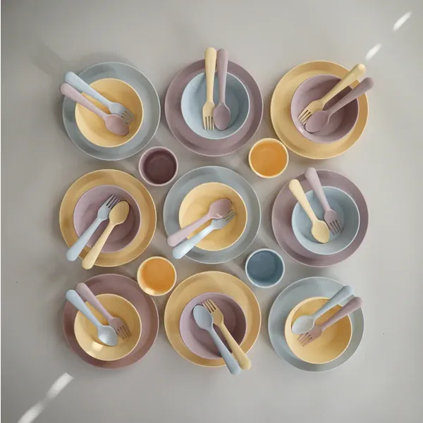 Mushie Dinnerware | Soft Lilac | Bowl 2 Pack