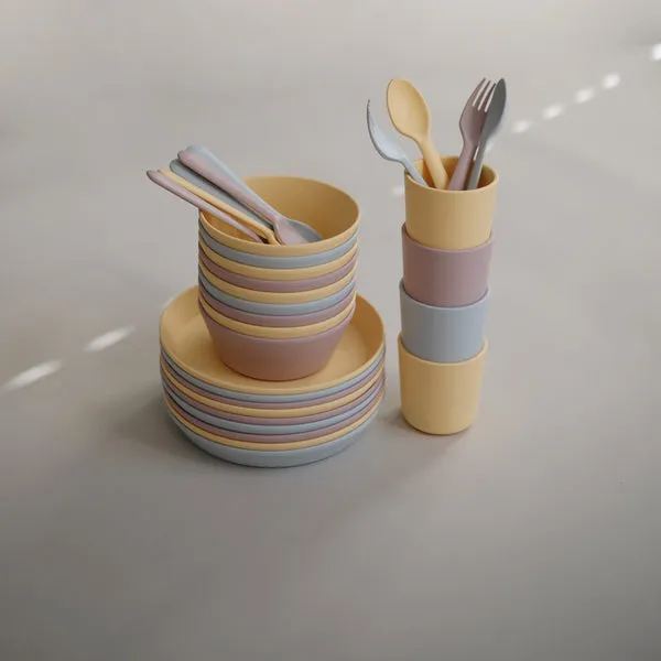 Mushie Dinnerware | Soft Lilac | Bowl 2 Pack