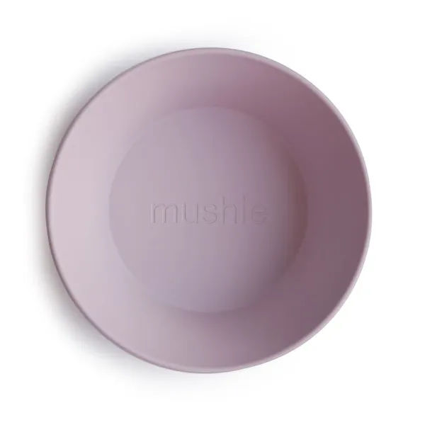 Mushie Dinnerware | Soft Lilac | Bowl 2 Pack