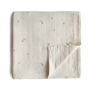 Mushie Swaddle | Falling Stars