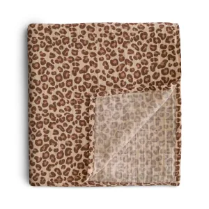 Mushie Swaddle | Leopard