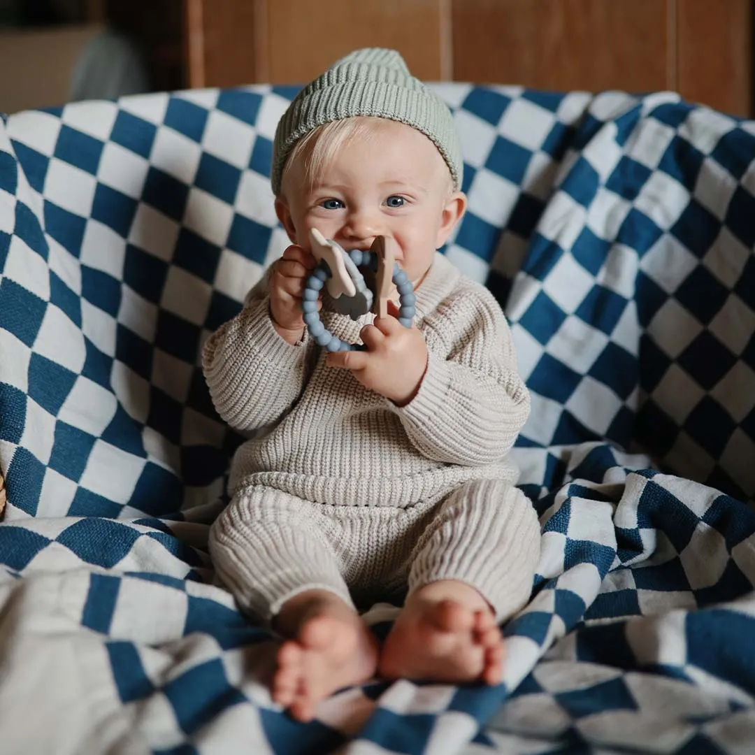 Mushie Teething Ring - Space