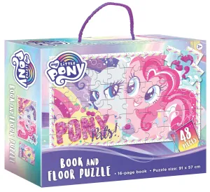 My Little Pony Book And Floor Puzzle