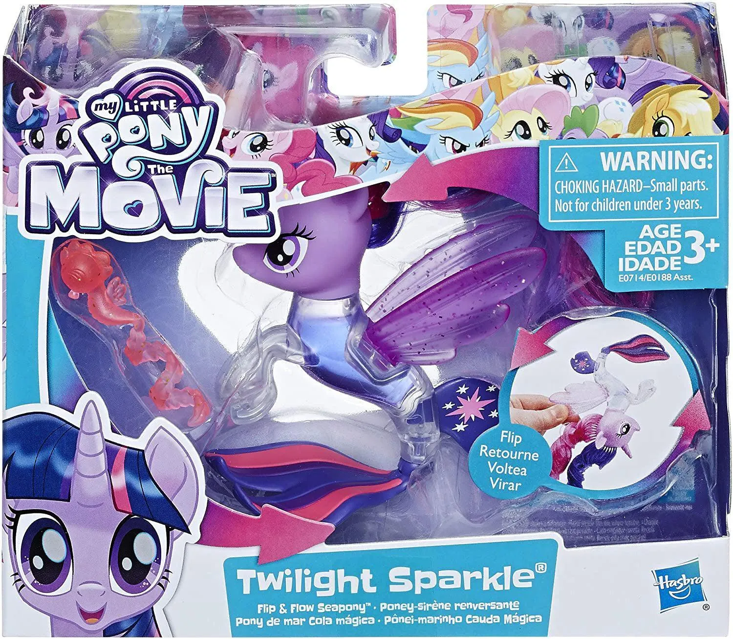 My Little Pony the Movie Twilight Sparkle Flip & Flow Seapony Figure