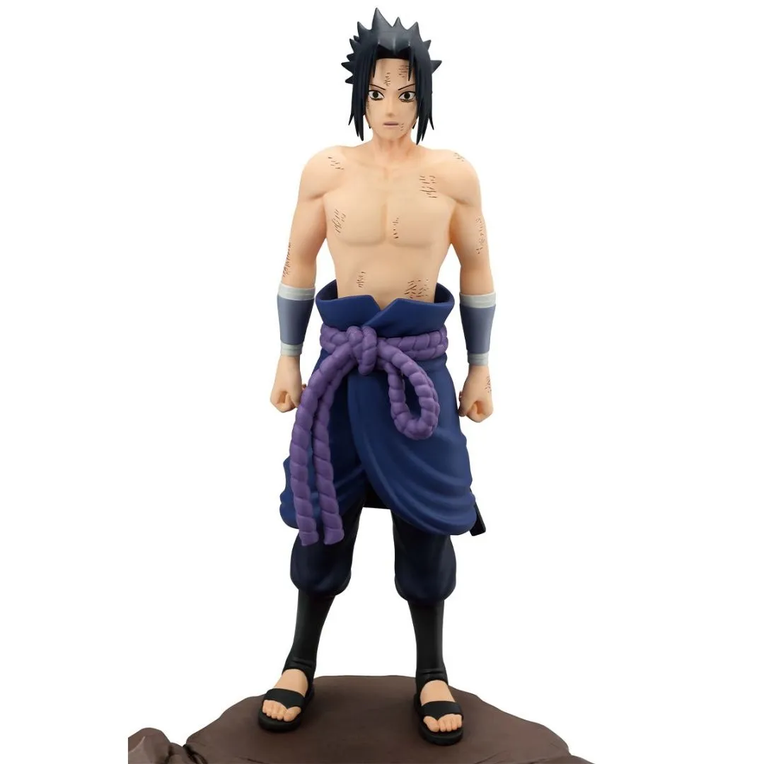 Naruto Shippuden Sasuke And Itachi Uchiha Red Eyes Reflecting The Heart Masterlise Ichibansho Statue