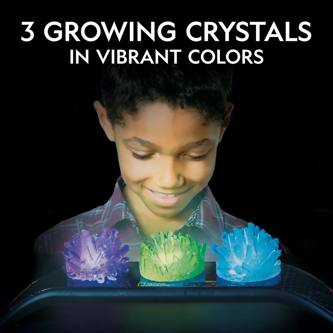 National Geographic Crystal Growing Lab With Lightup Display Base