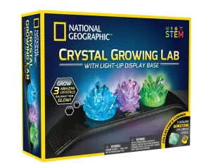National Geographic Crystal Growing Lab With Lightup Display Base
