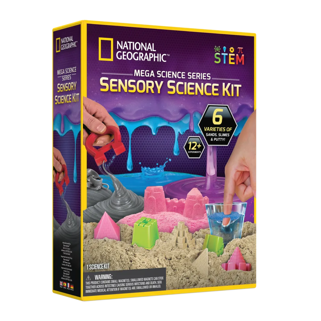 National Geographic MEGA Science Series Sensory Science Kit