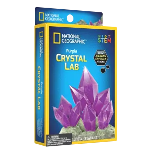 National Geographic Purple Crystal Growing Lab