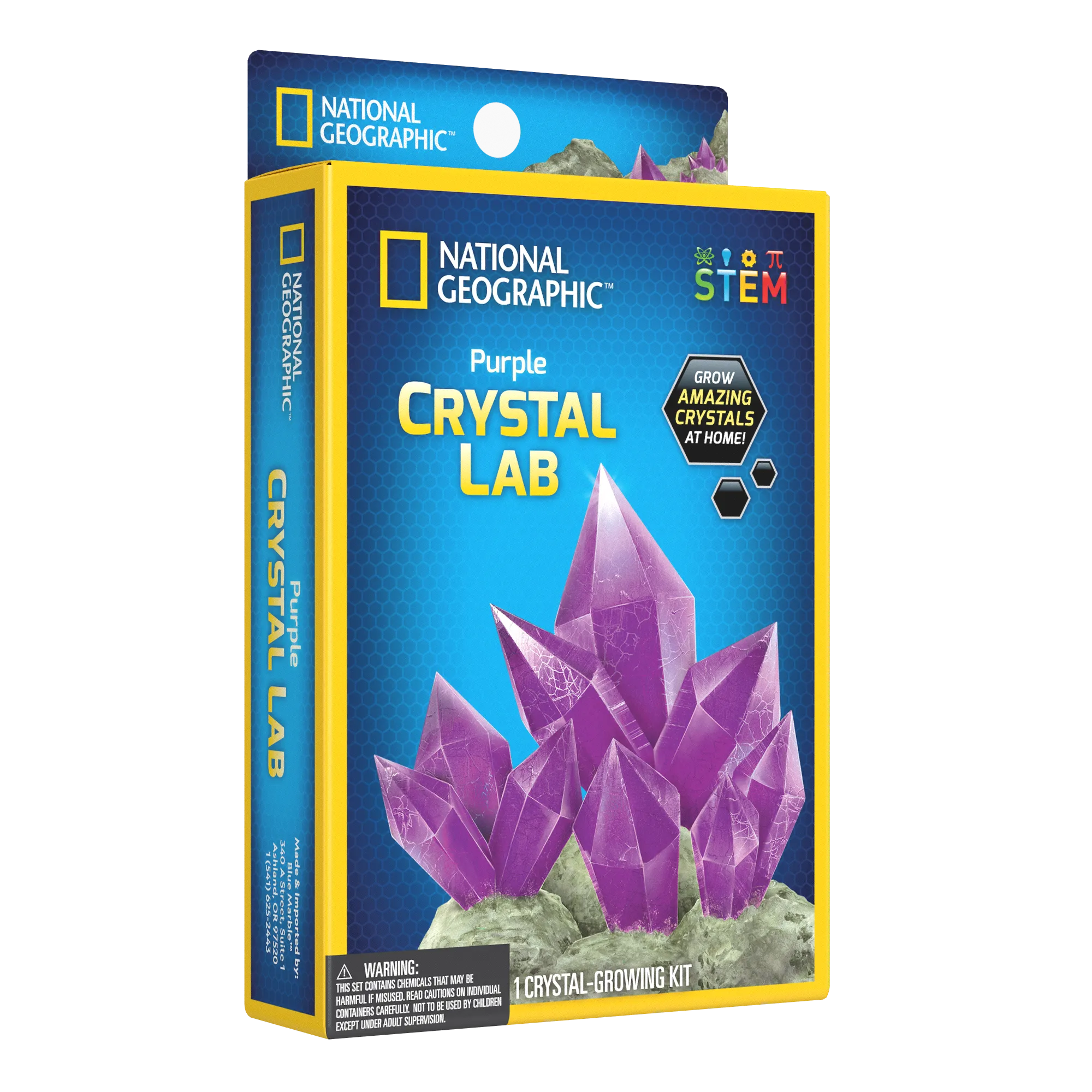 National Geographic Purple Crystal Growing Lab
