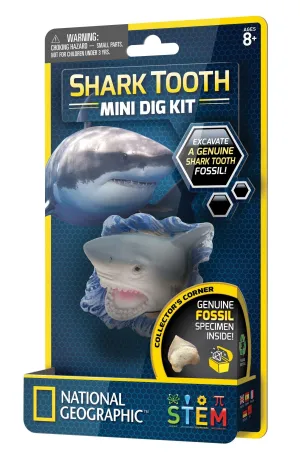 National Geographic Shark Tooth Mini Dig Kit