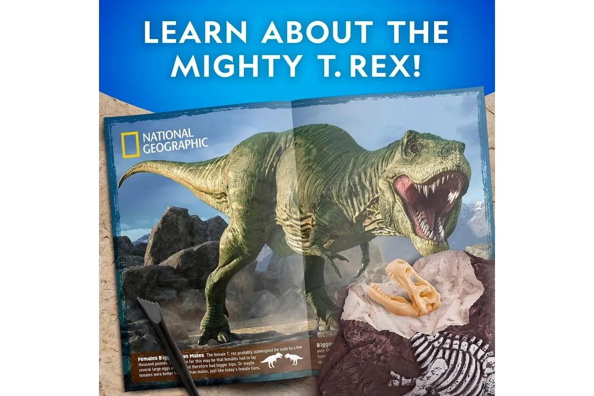 National Geographic - T-Rex Skeleton Dig Kit