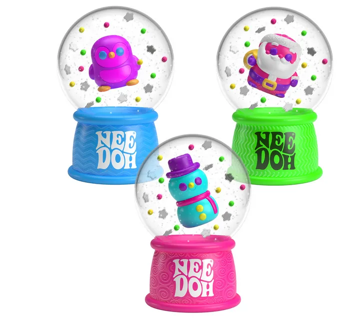Nee-Doh Squish N Snow Globe
