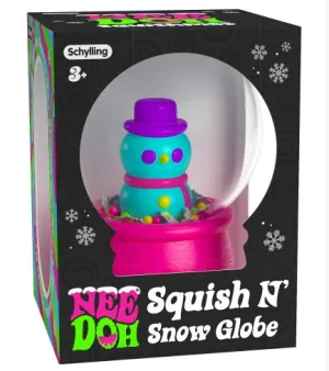 Nee-Doh Squish N Snow Globe