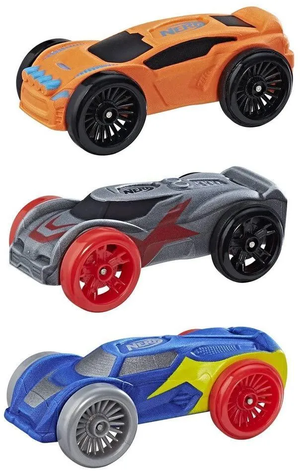 Nerf Nitro C0776 Foam Cars - Pack of 3