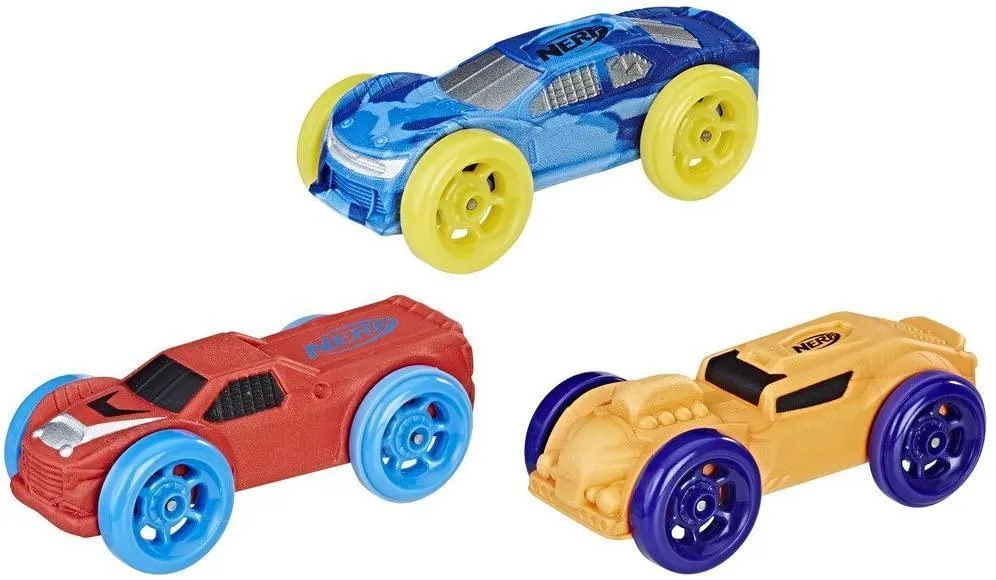 Nerf Nitro C0776 Foam Cars - Pack of 3