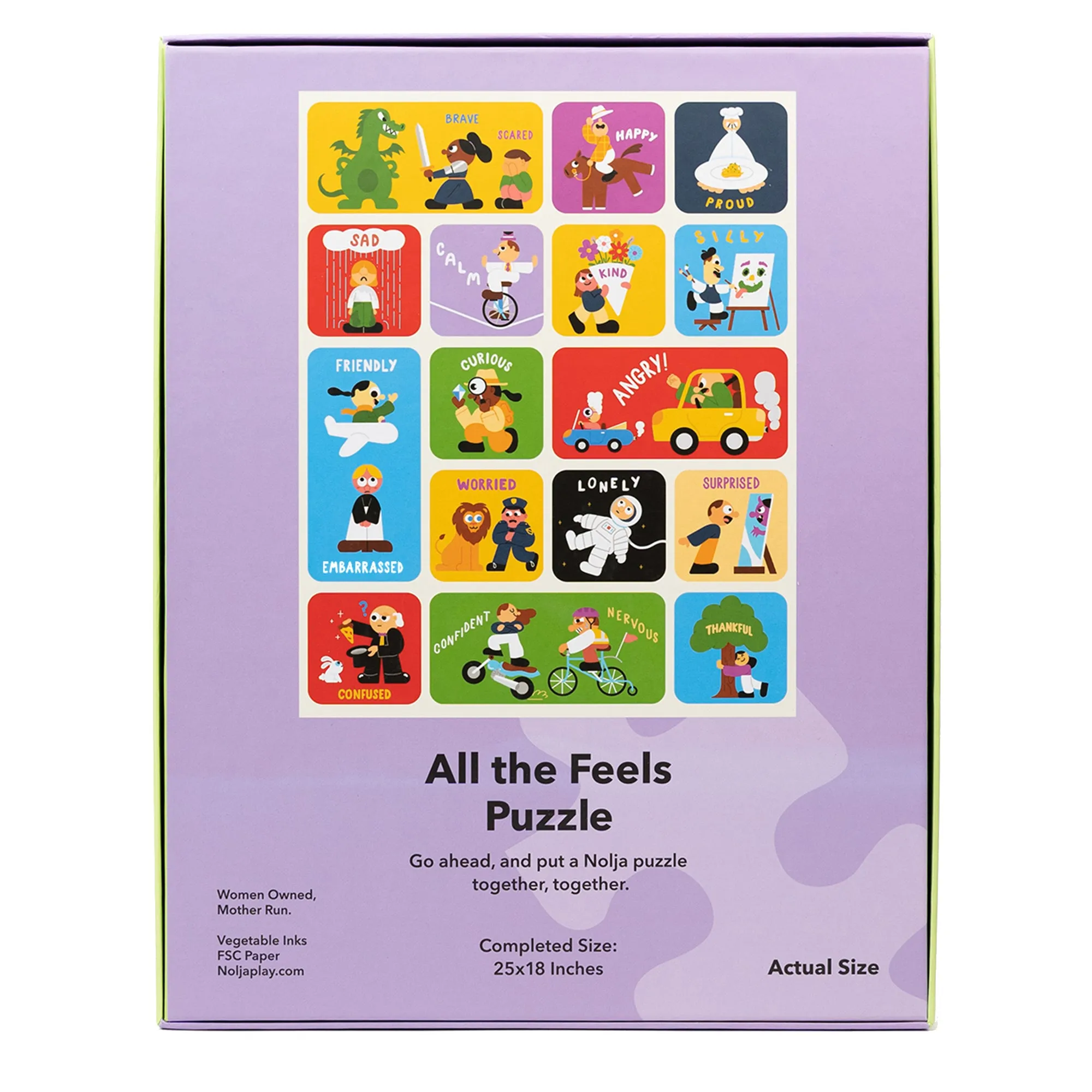 Nolja All The Feels 36pc Jigsaw Puzzle