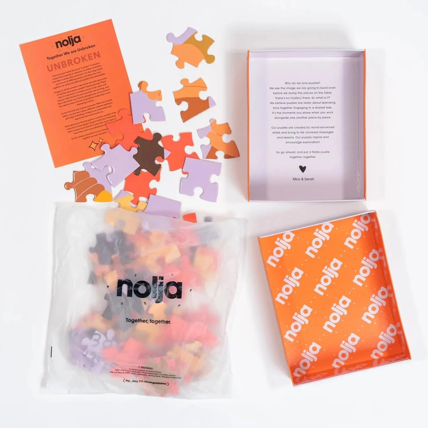 Nolja Unbroken 64pc Jigsaw Puzzle