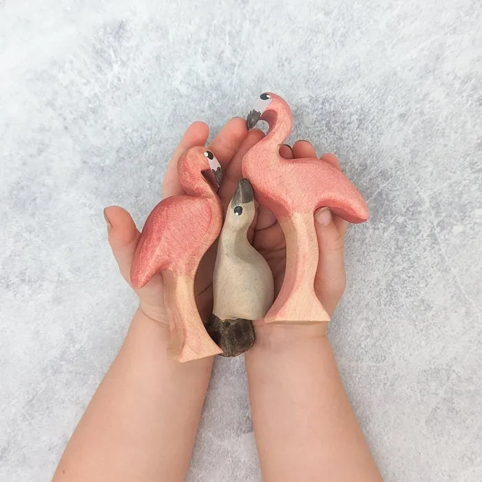 NOM Handcrafted | Flamingo Family