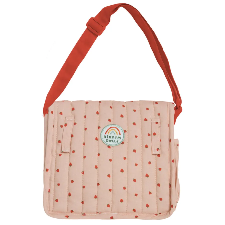Olli Ella Dinkum Doll Carrie Convertible Changing Set | Strawberry