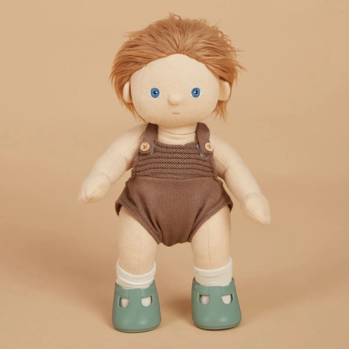 Olli Ella Dinkum Doll Shoes, Basil Green