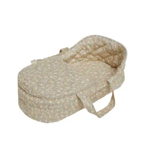 Olli Ella Dinkum Dolls Quilted Carry Cot Garden Floral: NEW ARRIVAL LAST ONE