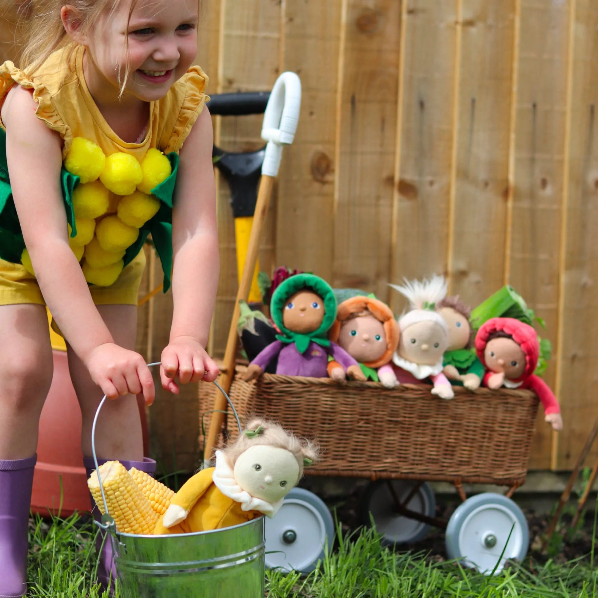 Olli Ella Dinky Dinkum Doll | Happy Harvest | Perry Pumpkin