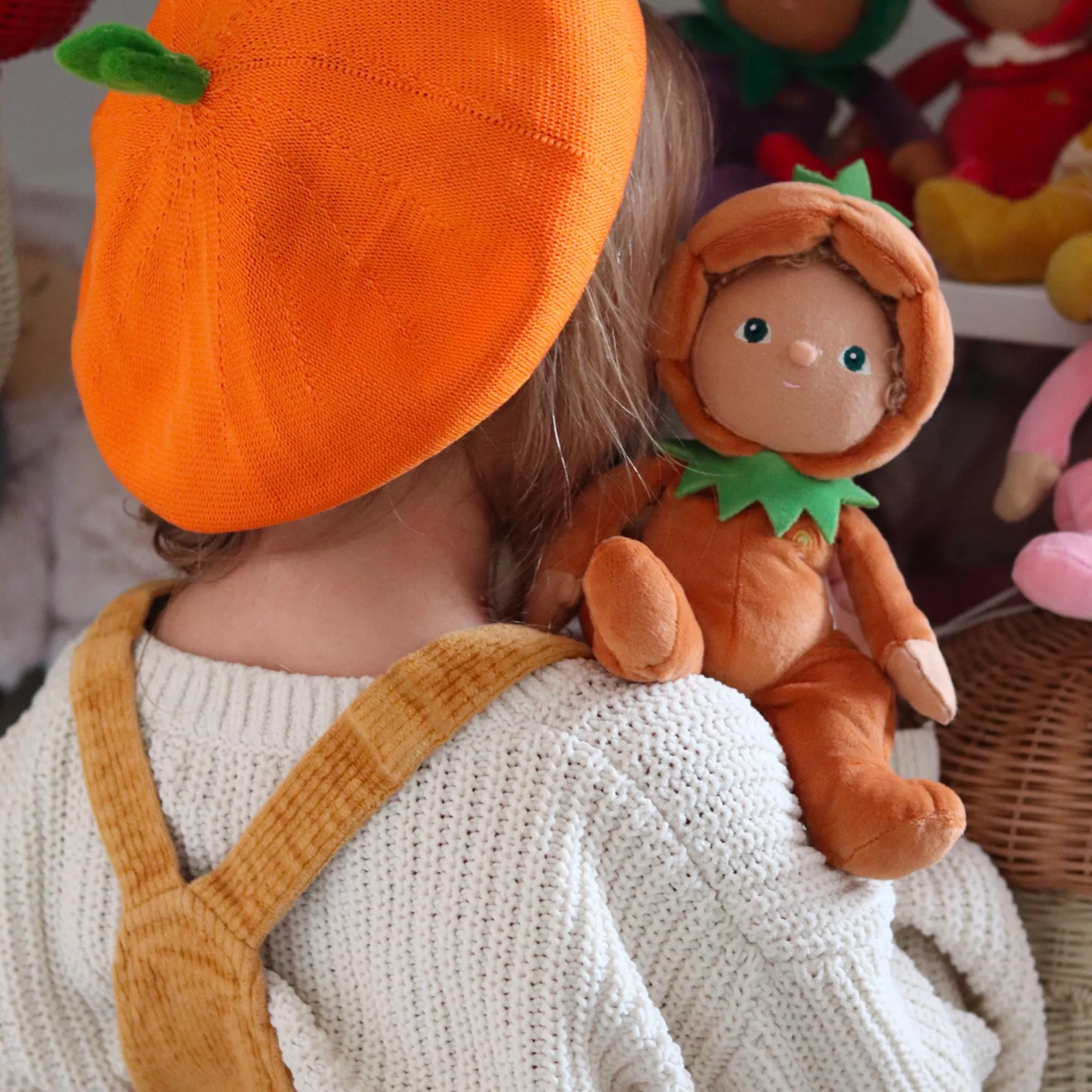 Olli Ella Dinky Dinkum Doll | Happy Harvest | Perry Pumpkin
