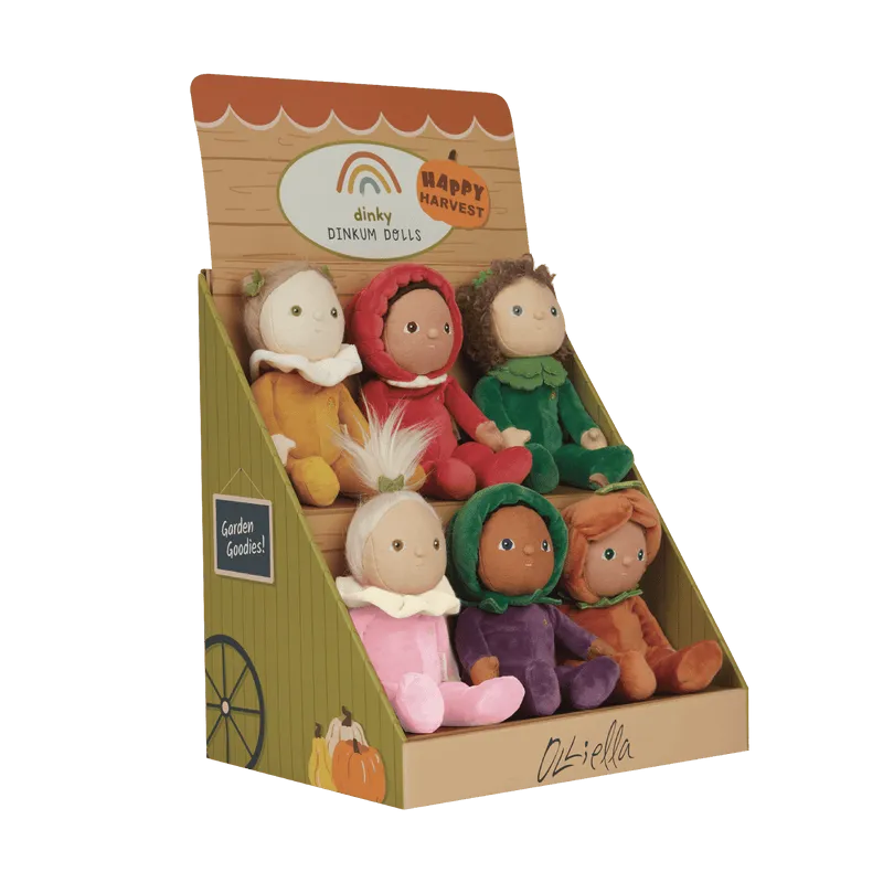 Olli Ella Dinky Dinkum Doll | Happy Harvest | Perry Pumpkin