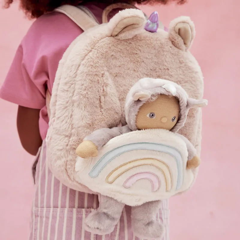 Olli Ella | Hopalong Unicorn Backpack | PINK