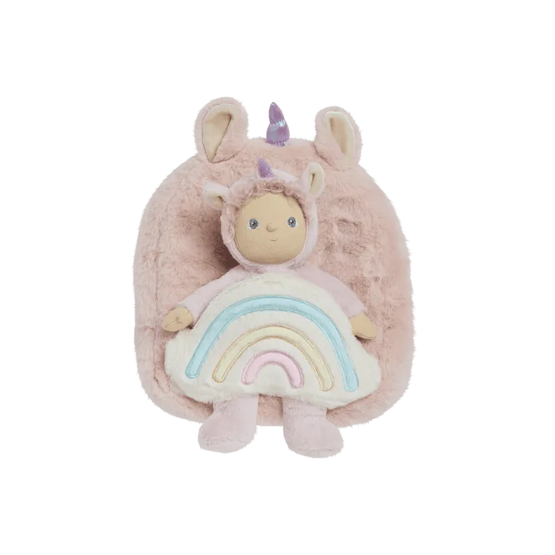 Olli Ella | Hopalong Unicorn Backpack | PINK