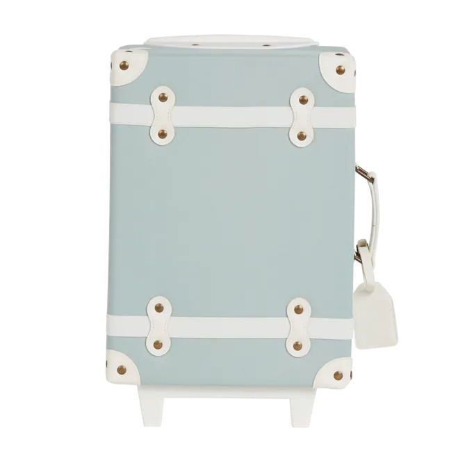 Olli Ella See-Ya Suitcase | Steel Blue