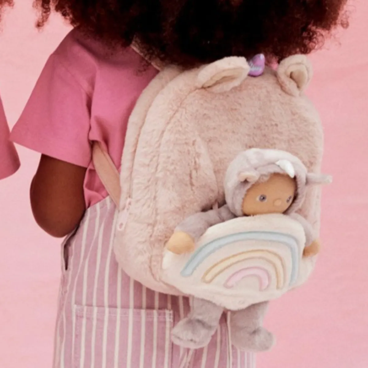 Olli Ella Unicorn Backpack with Dinky Dinkum Doll