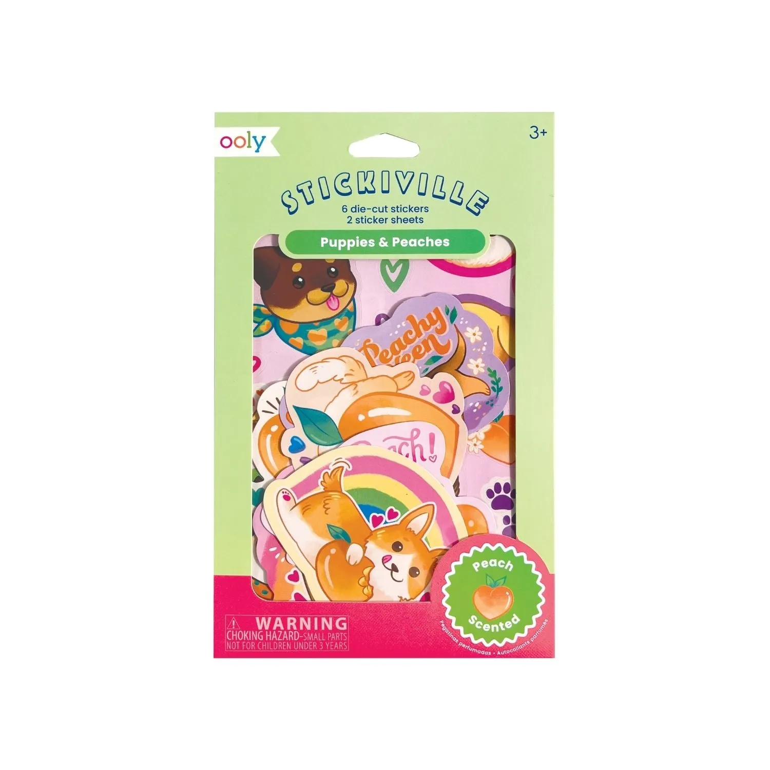 Ooly Stickiville Scented Stickers | Puppies and Peaches