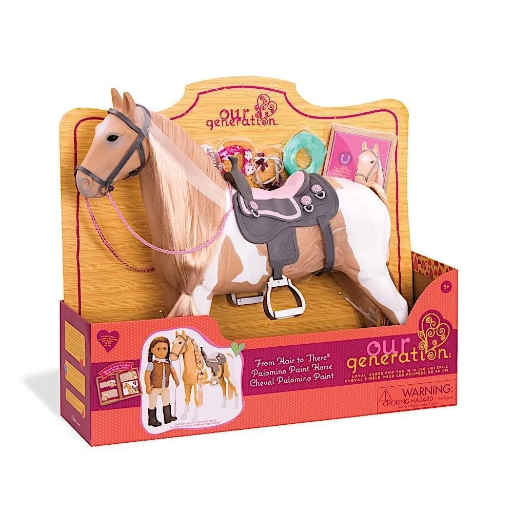Our Generation Palamino Hair Play Horse
