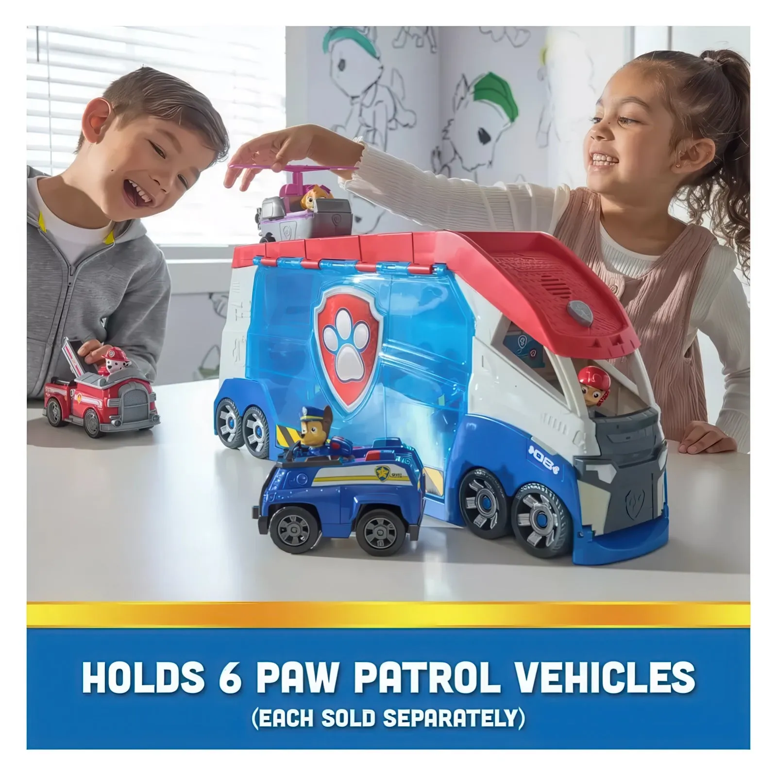 PAW PATROL Launch'n Rescue PAW Patroller Team Vehicle